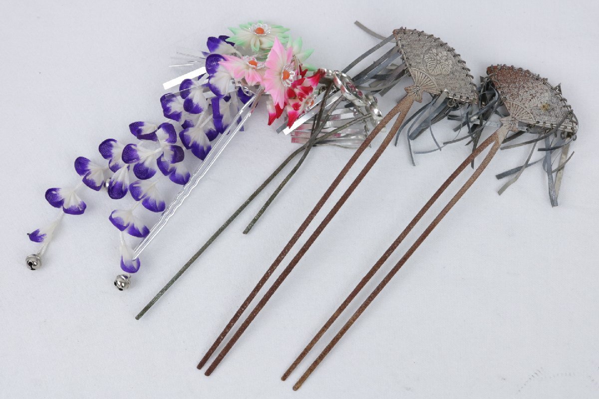 かんざし くし 簪 笄 櫛 髪飾り まとめて 大量 螺鈿 蒔絵 べっ甲 在銘 和装