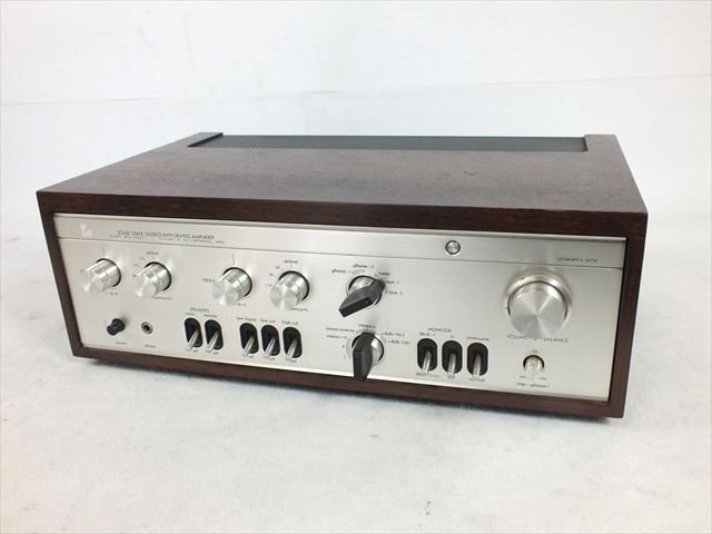 ジャンク LUXMAN ラックスマン L-505V プリメインアンプ 音響