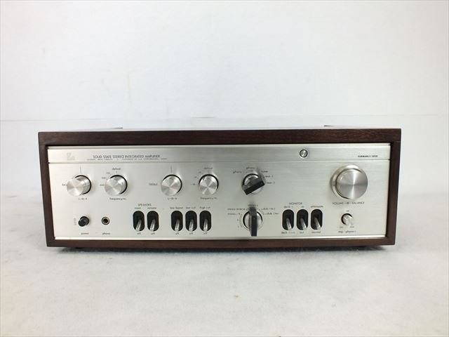 ジャンク LUXMAN ラックスマン L-505V プリメインアンプ 音響