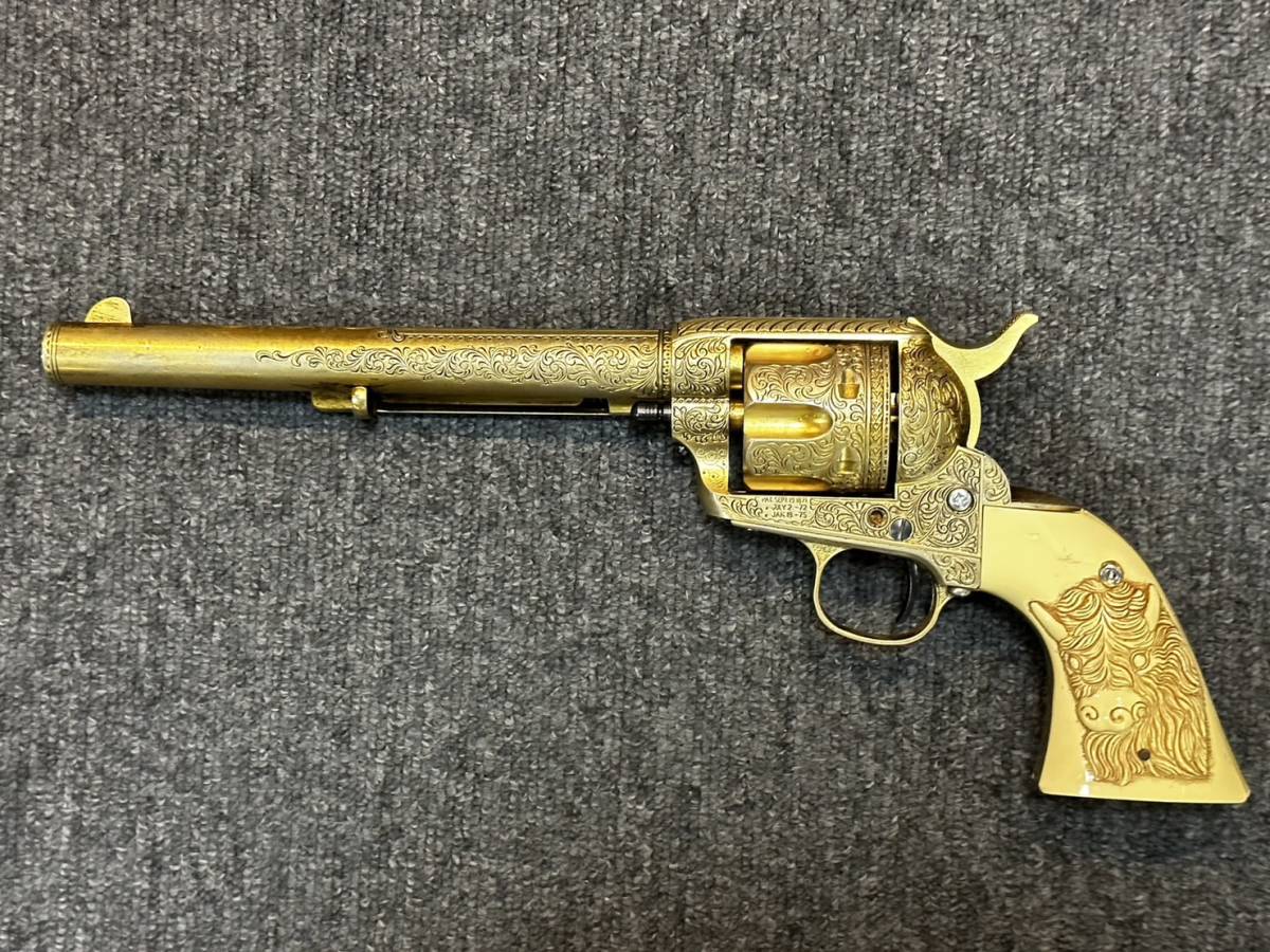 SMG刻印 マルシン コルト SAA セオドア・ルーズベルト モデルガン