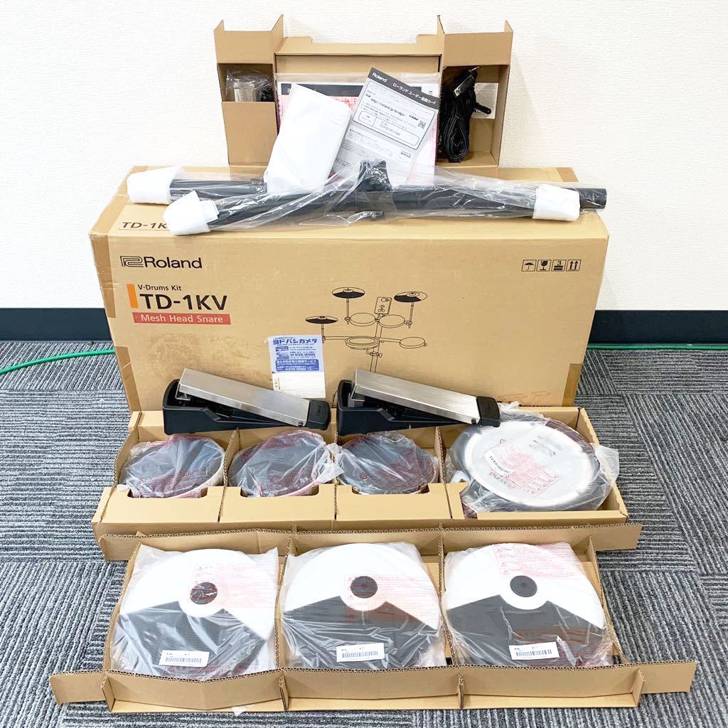 Hb-2 Roland V-Drums TD-1KV 電子ドラム Vドラム ほぼ 部分あり 元箱 