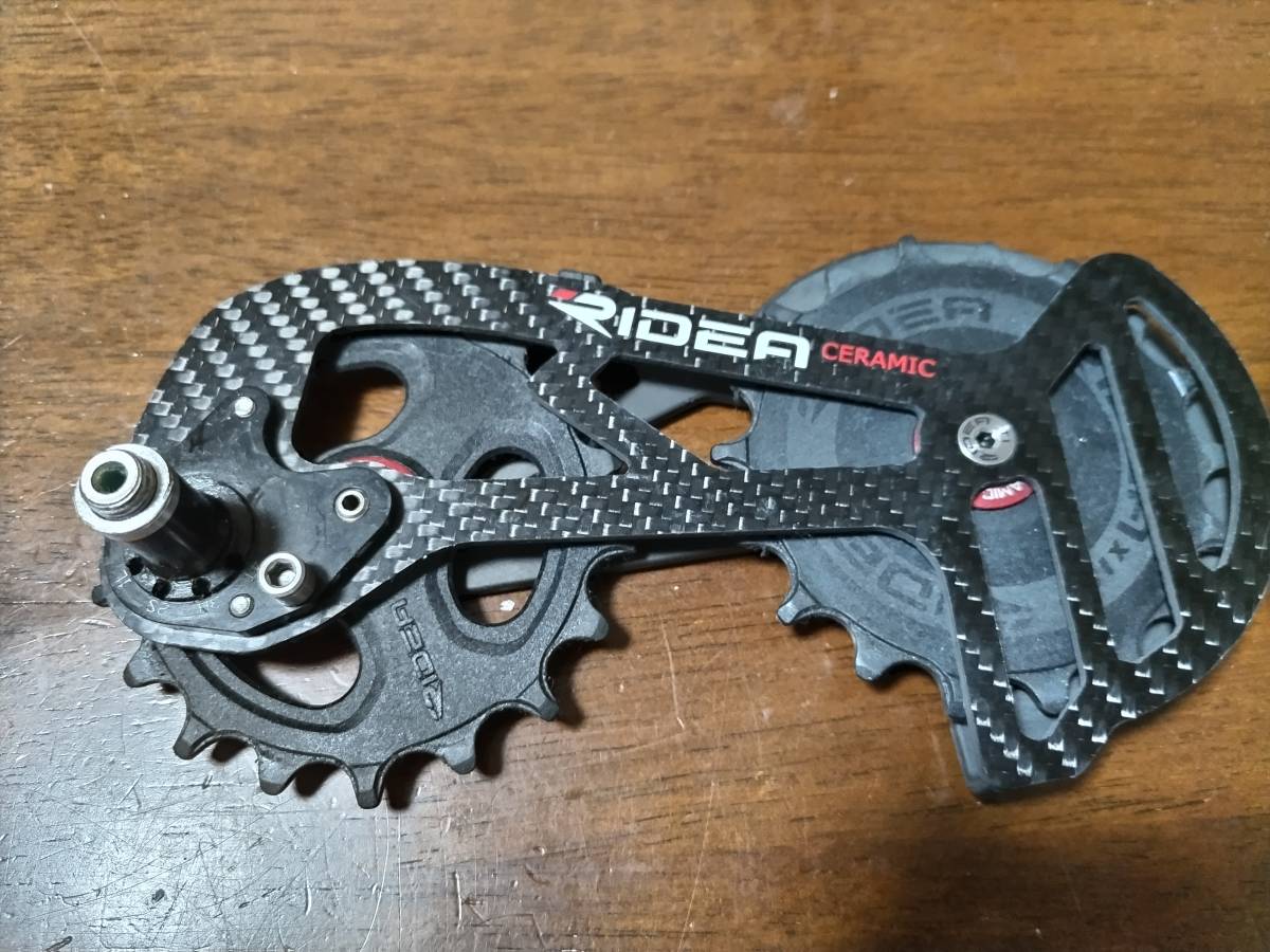 【美品】RIDEA C38 RD6 フルセラミックベアリング ビッグプーリー RIDEA RD6 C38 フルセラミックベアリング ビックプーリー