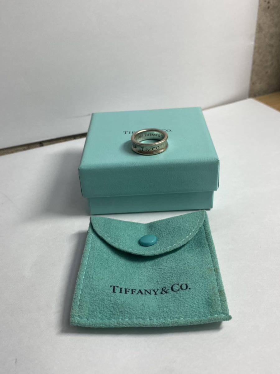  TIFFANY&Co. ティファニー 1837 ナロー SV925 リング 指輪 アクセサリー 約12号(シルバー)｜売買されたオークション情報、yahooの商品情報をアーカイブ公開 - オークファン シルバー