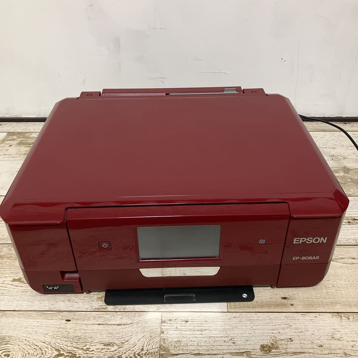 EPSON EP-808AR 通電 ノズルチェックパターン確認 EPSON ジャンク