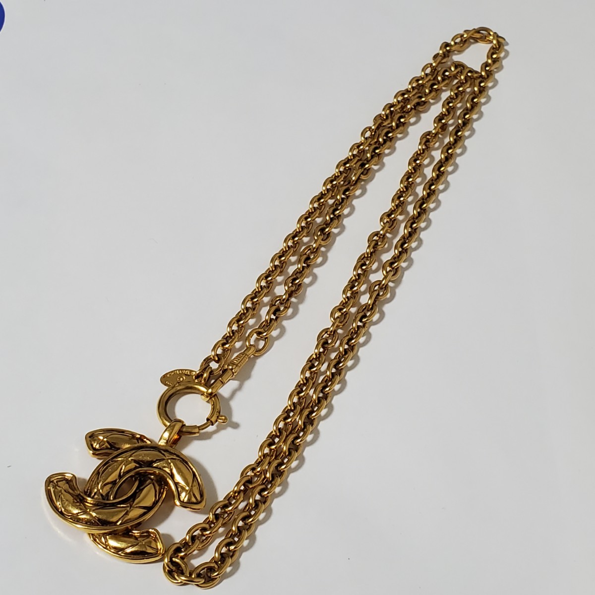 ◇A6752 CHANEL シャネル ココマーク No5 ラインストーン ネックレス