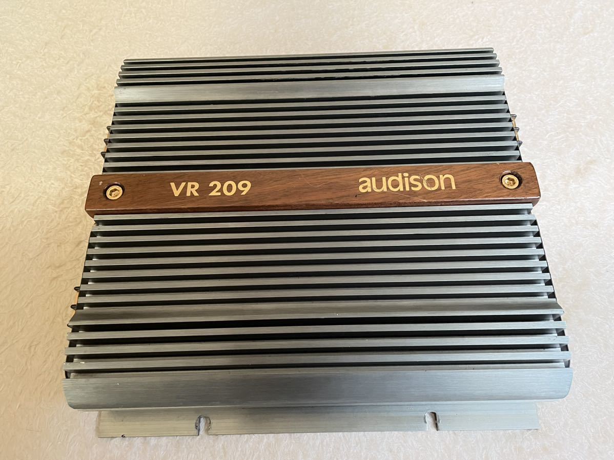 【audison】 VR209　カーオディオアンプ オーディソン audison VR209 - Evoluzione 2chパワーアンプ 名機 完