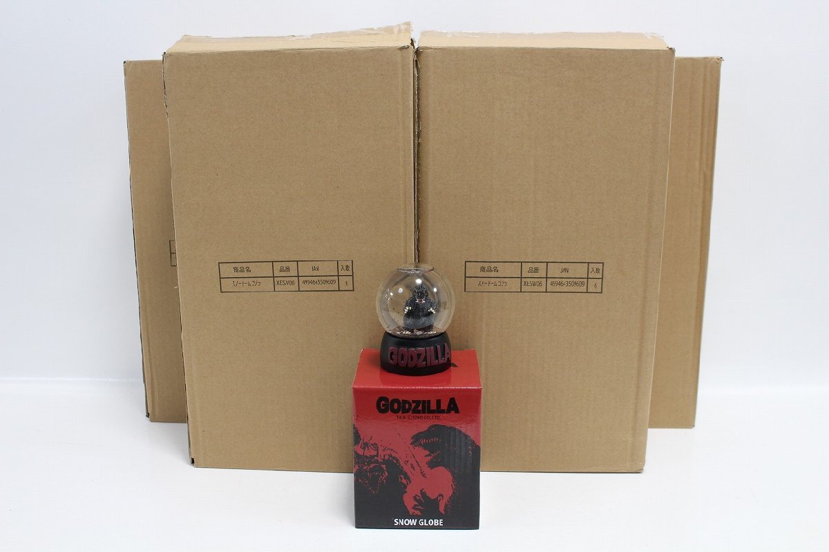 未使用保管品 ゴジラ スノードーム 24個まとめ GODZILLA スノーグローブ 怪獣 9-G026Y/1/160