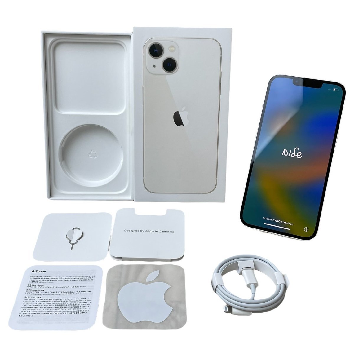 USED Apple iPhone13 MLND3J/A A2631 128GB 16.6 利用制限なし スター 