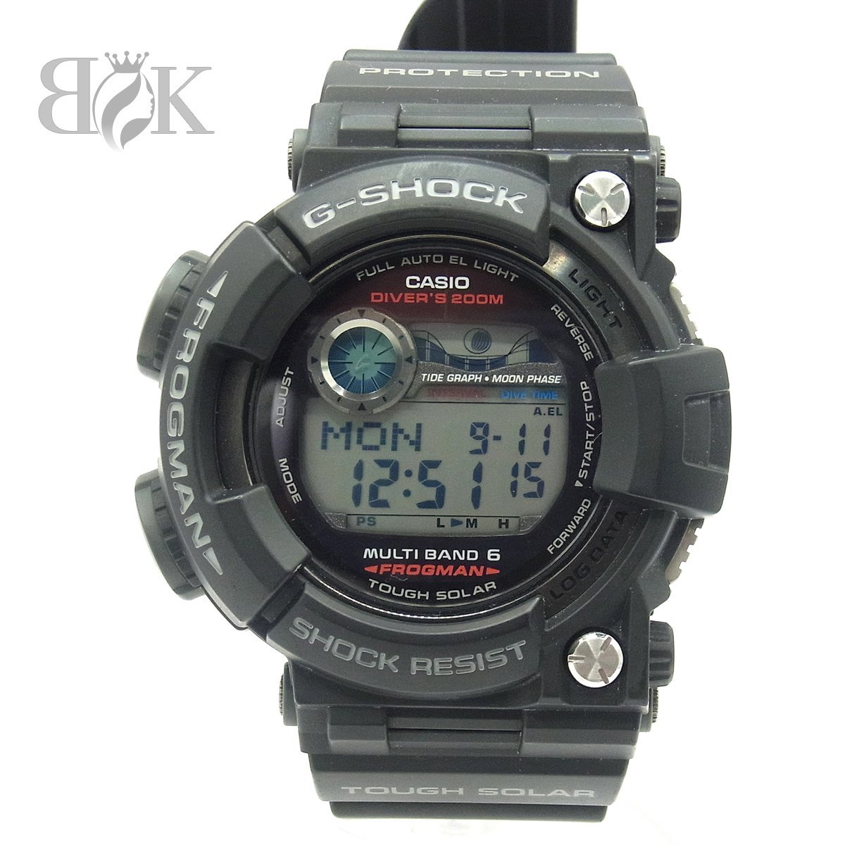 カシオ G-SHOCK フロッグマン タフソーラー デジタル GWF-1000