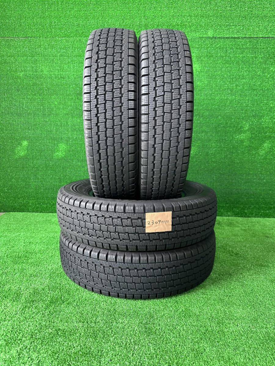 145/80R12 80/78N LT ブリヂストン スタッドレスタイヤ 4本セット 21年 