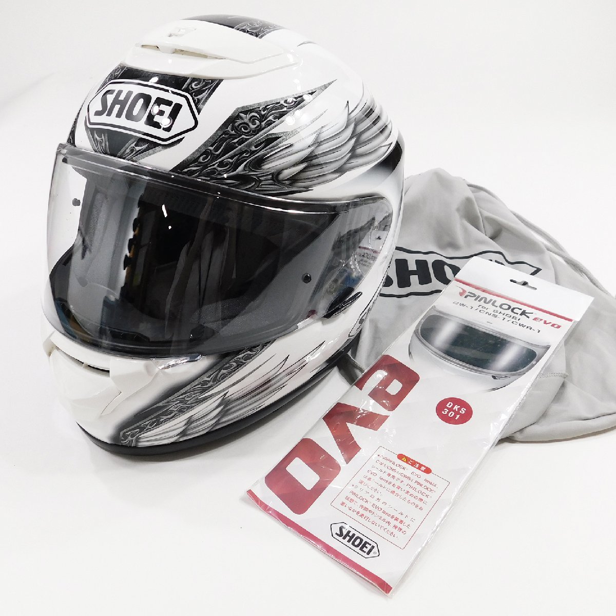 SHOEI QWEST バイクヘルメットLサイズ インカムセット SHOEI QWEST