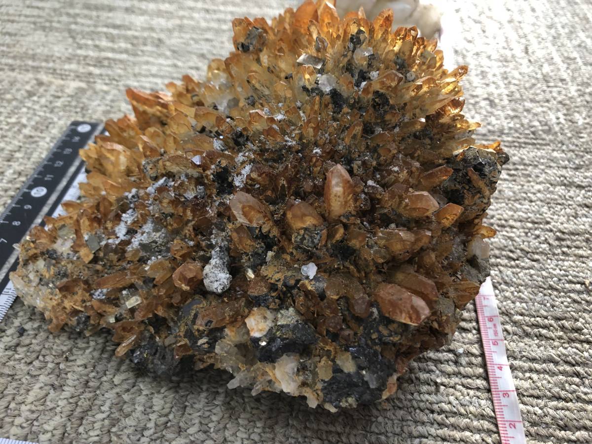 原石 ☆鉱物 石種不明 置物 | 2点おまとめ 石英？総重量約4.0kg 