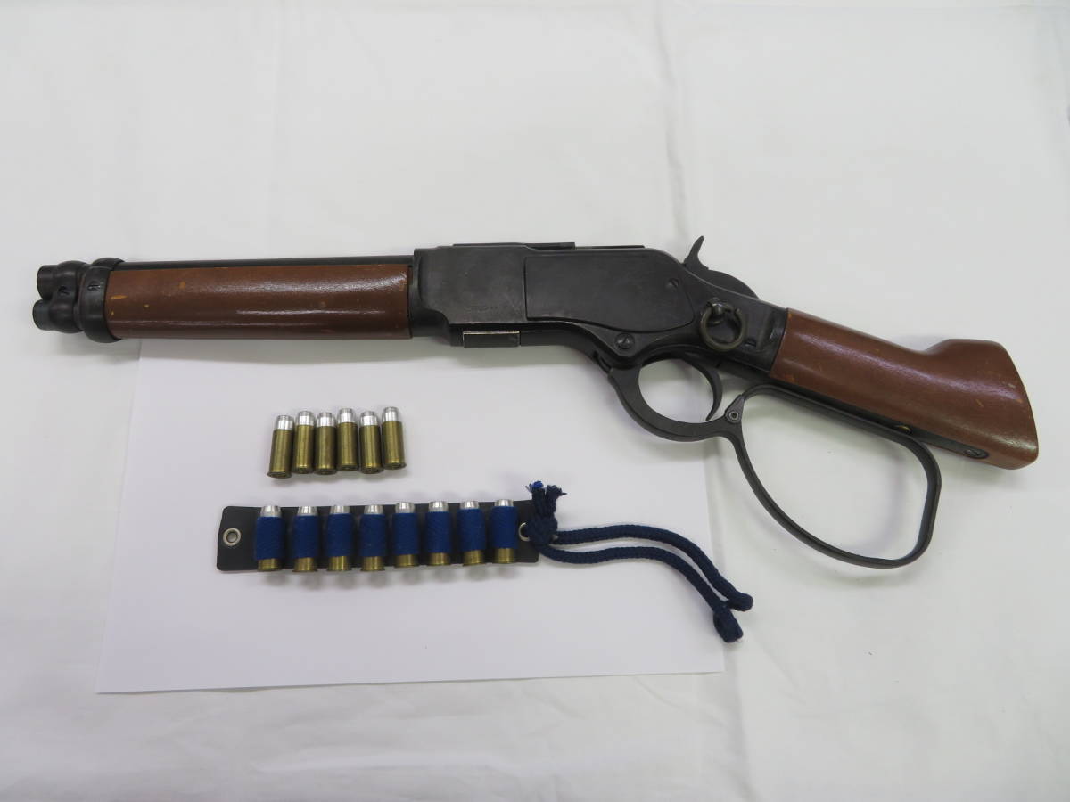 【動作未確認ジャンク扱い】MIT-153◆SMG刻印 ウィンチェスターM1892 ランダル 金属製モデルガン