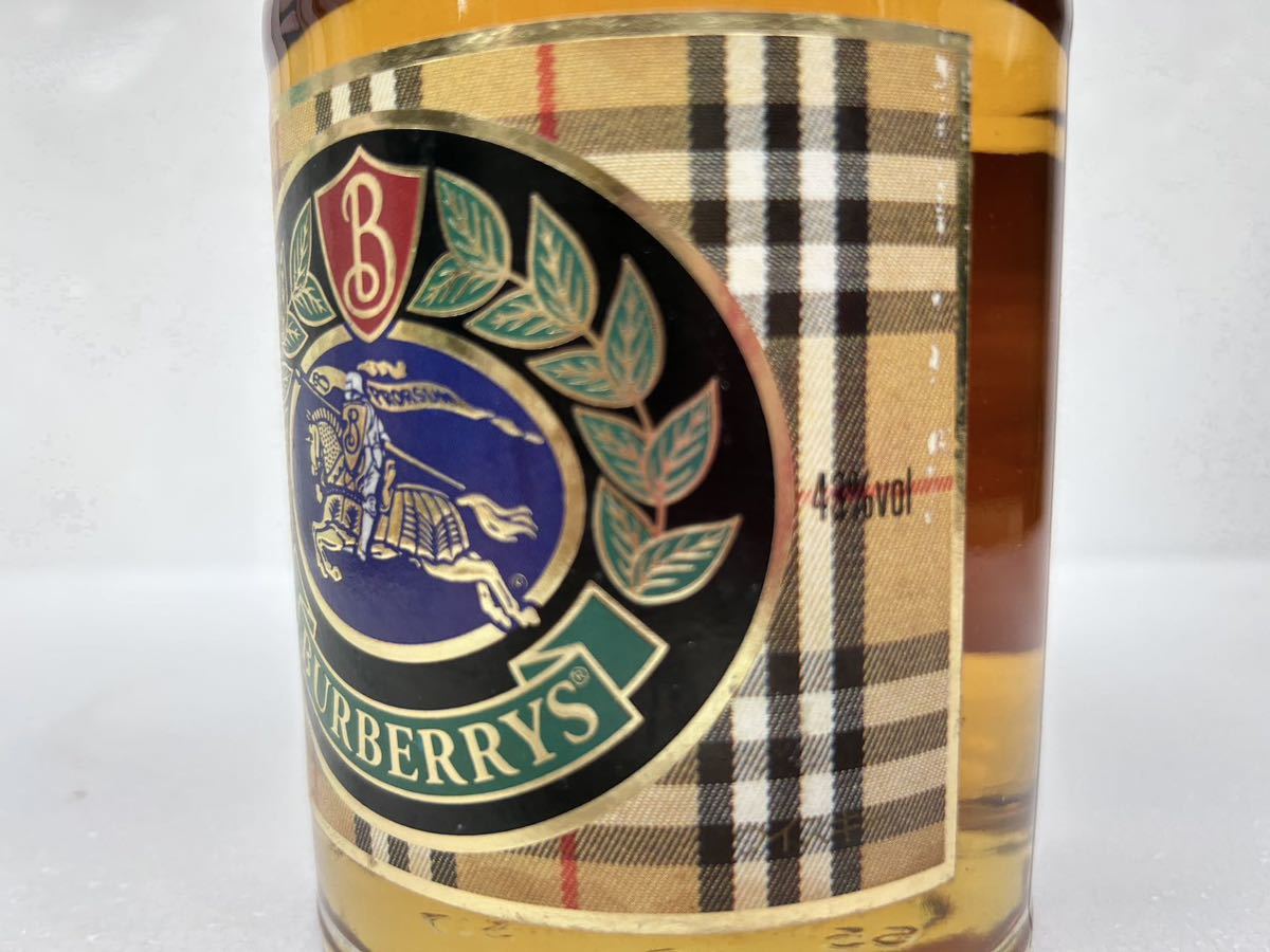 BURBERRYS PREMIUM バーバリー プレミアム スコッチ ウイスキー 未開封