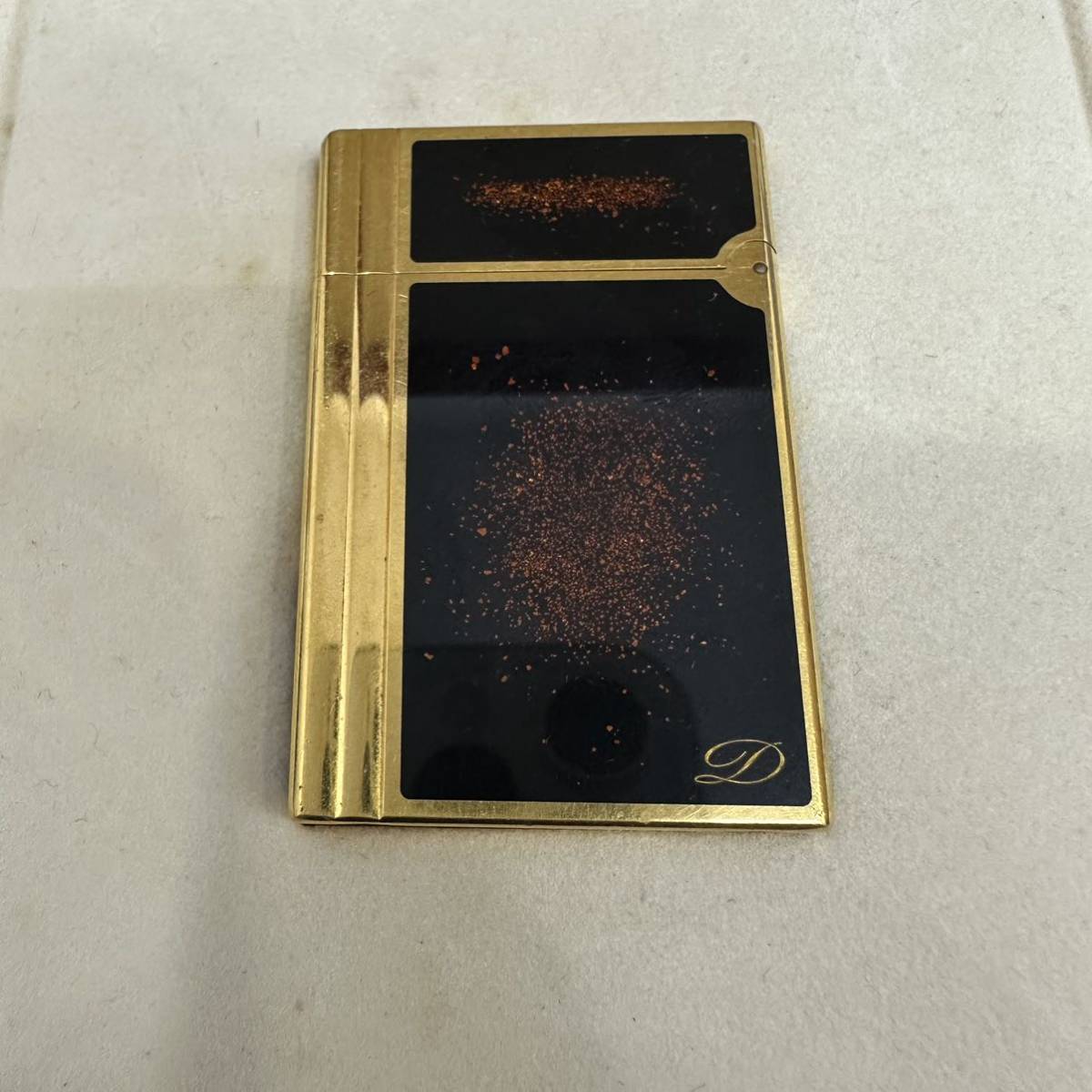 TC0911 S.T.Dupont デュポン ガスライター GATSBY ギャツビー ゴールド 