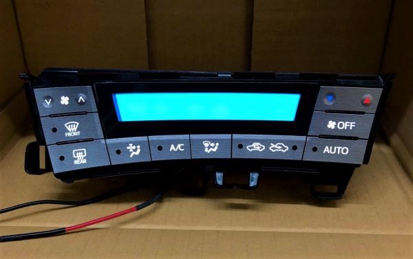 トヨタ プリウス ZVW30 後期 LED打ち換え済み エアコンパネル 55900