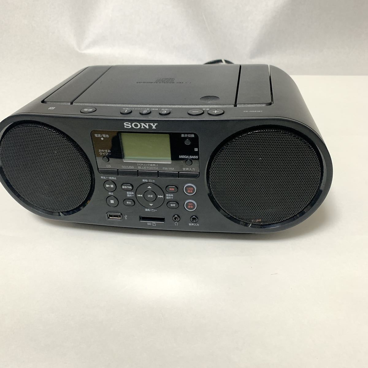 ZS-RS81BT SONY ソニー パーソナルオーディオシステム CDラジオ