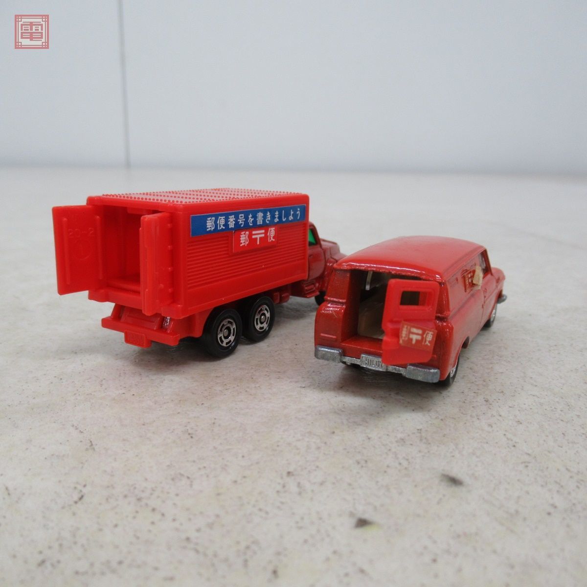 トミカ 日本製 No.20 ニッサン ディーゼル 郵便車/No.64 トヨタ