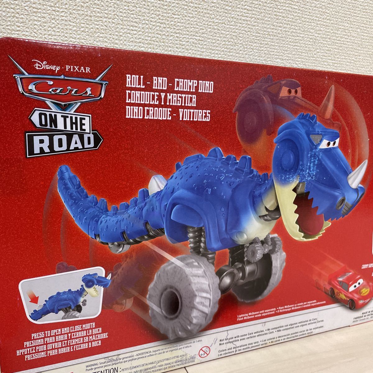 カーズオンザロード 恐竜 未開封 マテル カーズオンザロード ミニカー