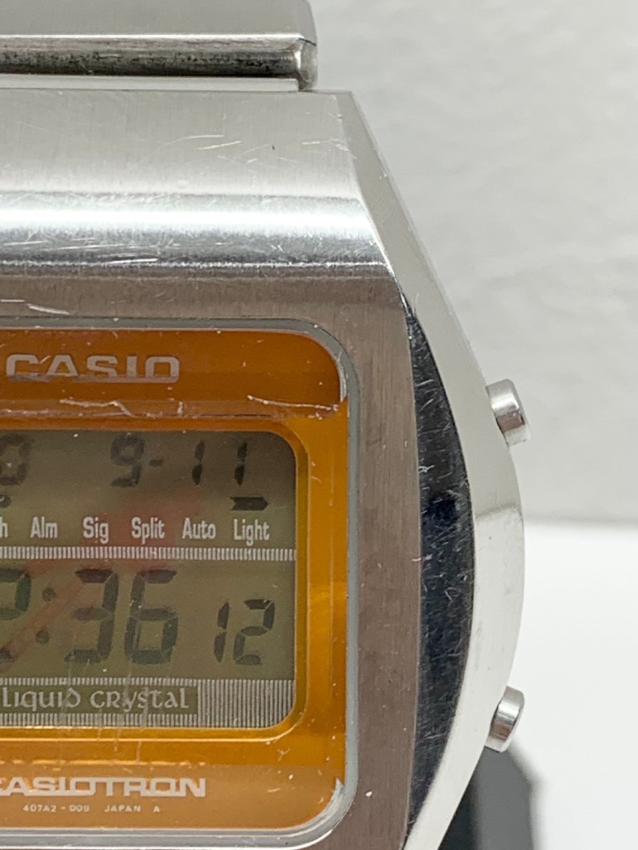 稼働品）CASIO カシオ CASIOTRON カシオトロン TRN-110 デジタル 