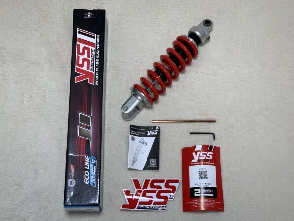 ＹＳＳ（ワイエスエス）48 リアサスペンション　ME302-305T-01-85 GAS ECO LINE リアショック　ZZR250 (EX250H) ZZ-R250