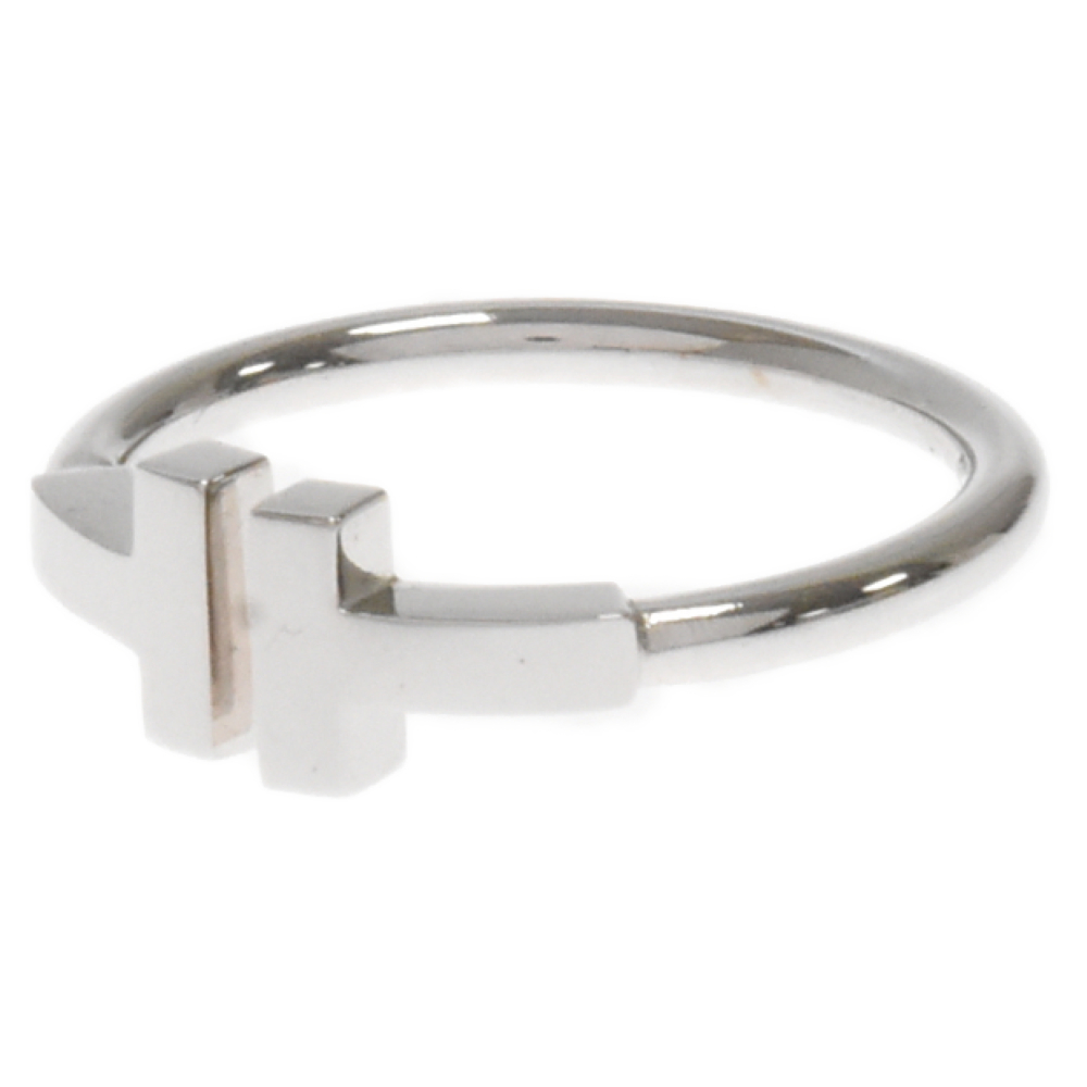 TIFFANY & Co. ティファニー 18KWG Tワイヤーリング ホワイトゴールド