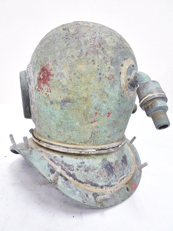 △ 潜水ヘルメット ダイビングヘルメット 潜水帽 アンティーク