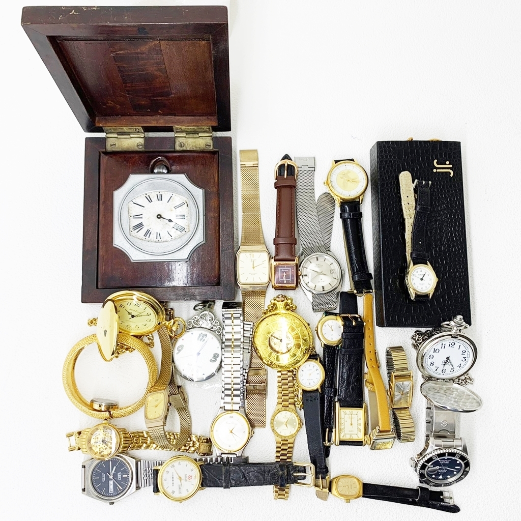 【人気】時計まとめ CITIZEN Lucerne SCRIPT TECHNOS AUREOLE ELGIN nivada など卸 /1934793/CDN2-14