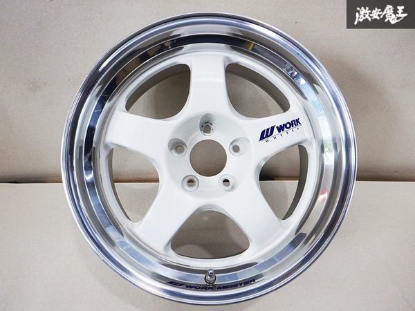 ワーク マイスター S1 17インチ 9J +20 5H PCD114.3 1本 未使用 展示品 WORK ワーク MEISTER マイスター S1 17インチ 9J +5 5穴