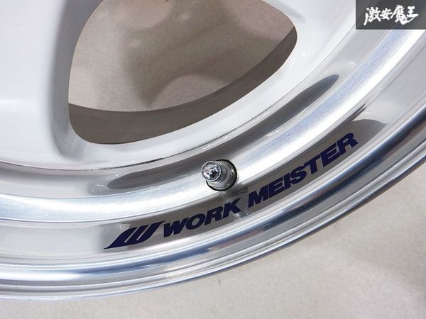 未使用 展示品 WORK ワーク MEISTER マイスター S1 17インチ 9J +5 5穴