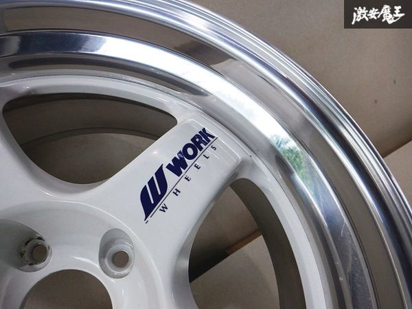未使用 展示品 WORK ワーク MEISTER マイスター S1 17インチ 9J +5 5穴