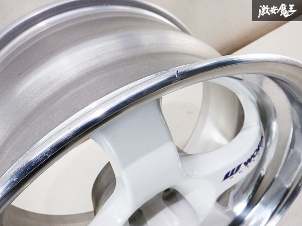 未使用 展示品 WORK ワーク MEISTER マイスター S1 17インチ 9J +5 5穴