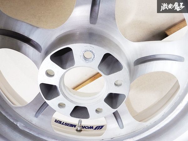 未使用 展示品 WORK ワーク MEISTER マイスター S1 17インチ 9J +5 5穴