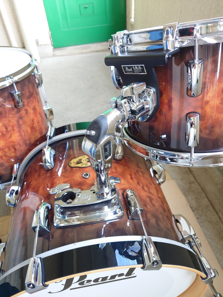 【超激得，正規品】 Pearl パール Vision VMX　メイプル100%シェル 　限定カバリングモデル　BD 18 × 14、TT 12 × 8、FT 14 ×14 ジャズキット　