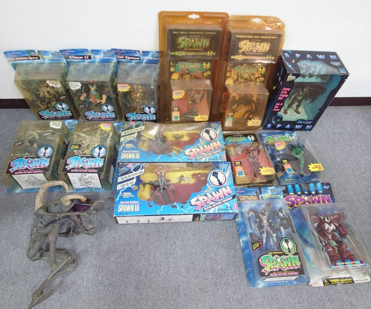 spawn フィギュア まとめ売り ジャンク マクファーレン スポーン SPAWN フィギュア ジャンクまとめ