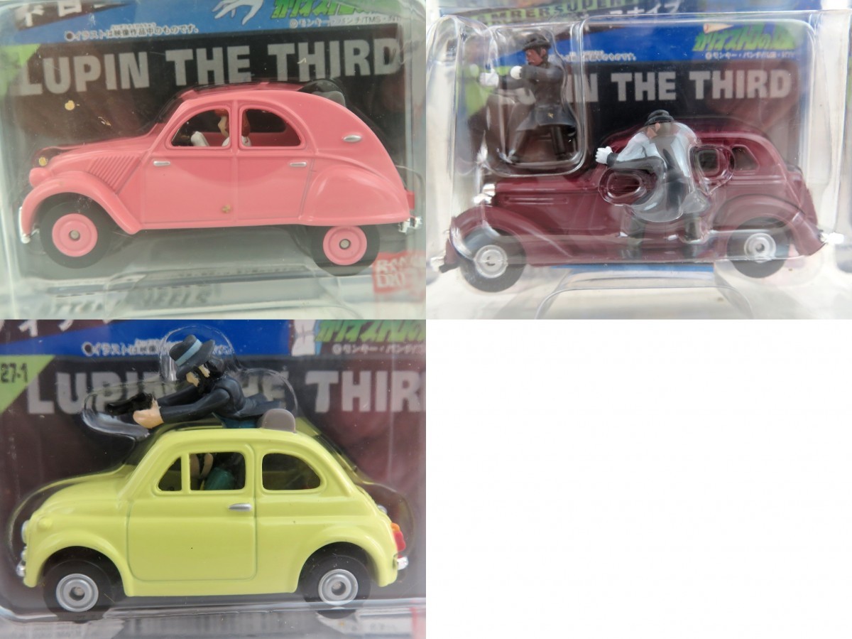 未開封ルパン三世 カリオストロの城 ホットウィール ミニカーセット