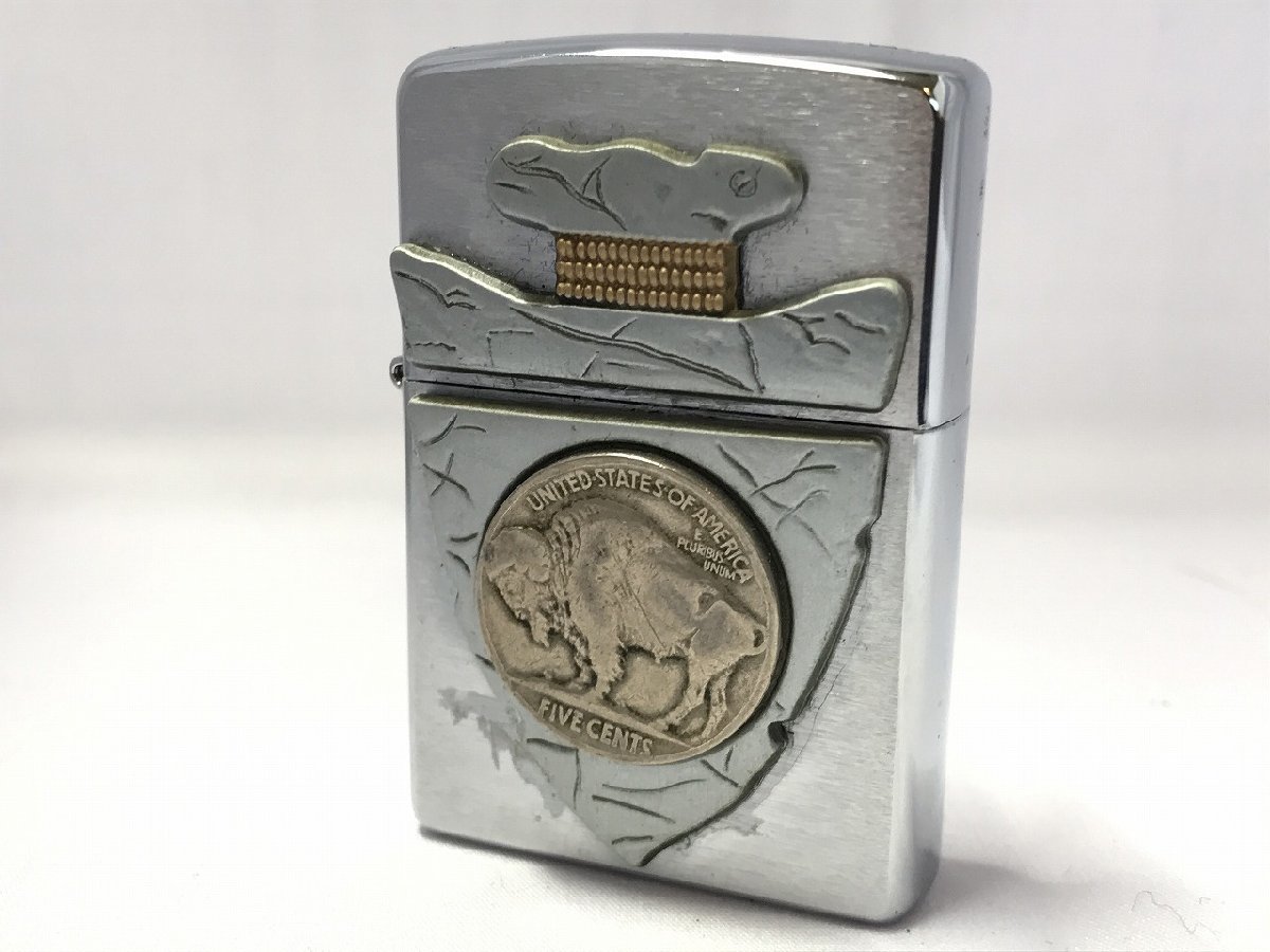 キングラム[05] ZIPPO[ジッポー] FIVE CENTS バッファロー 5セント 