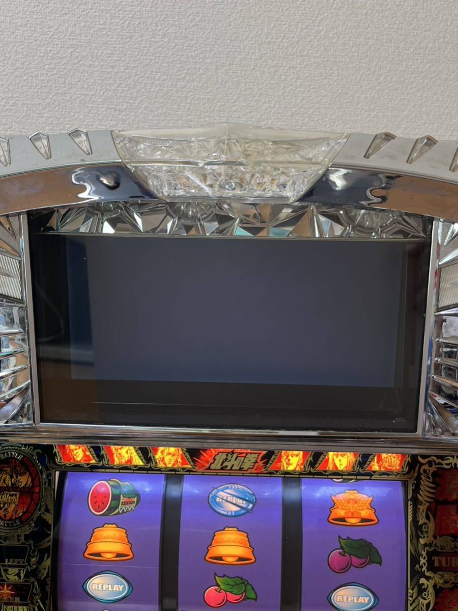 パチスロ実機 北斗の拳 世紀末救世主伝説 液晶不良のジャンク品