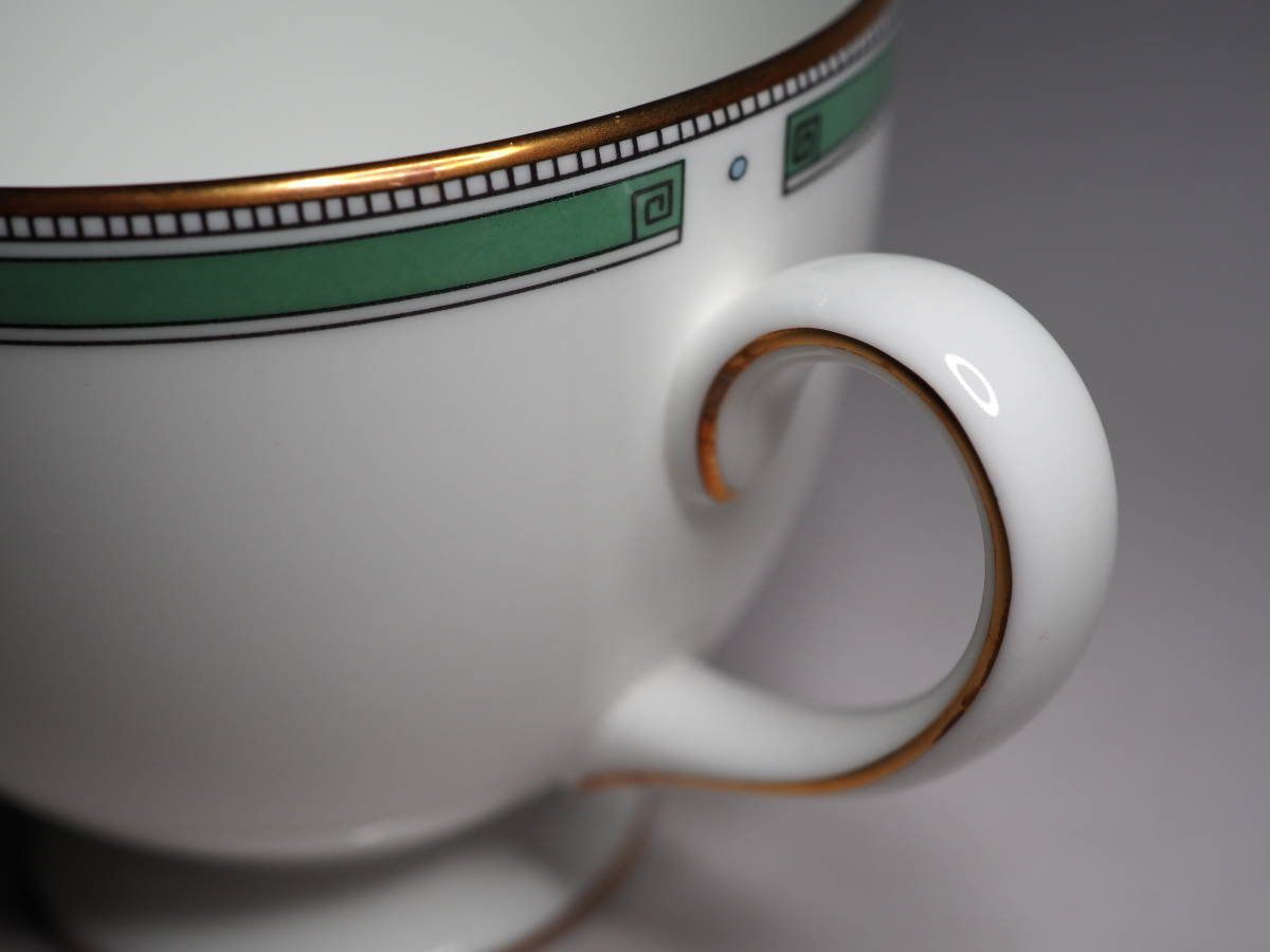 良品 ウエッジウッド WEDGWOOD ジェイド JADE カップ＆ソーサー 4客