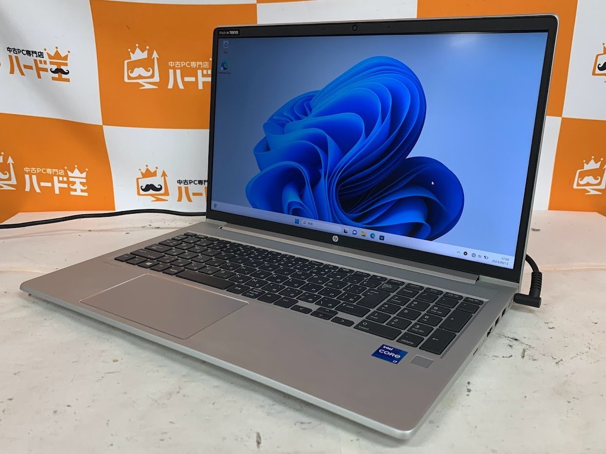 【ハード王】HP ProBook450G8/Corei7-1165G7(11th)/16GB/ストレージ無/バイオス確認済/3579-G12