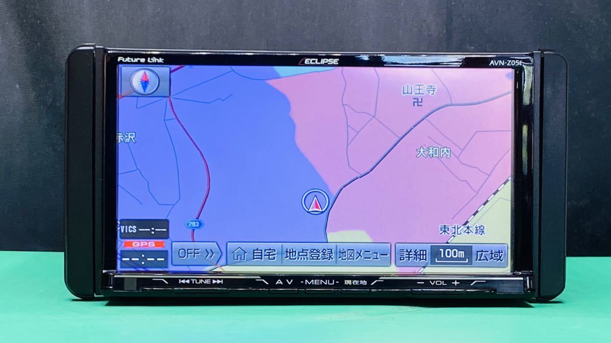 ECLIPSE メモリーナビ AVN-Z05i地図データ2015年チェック ok