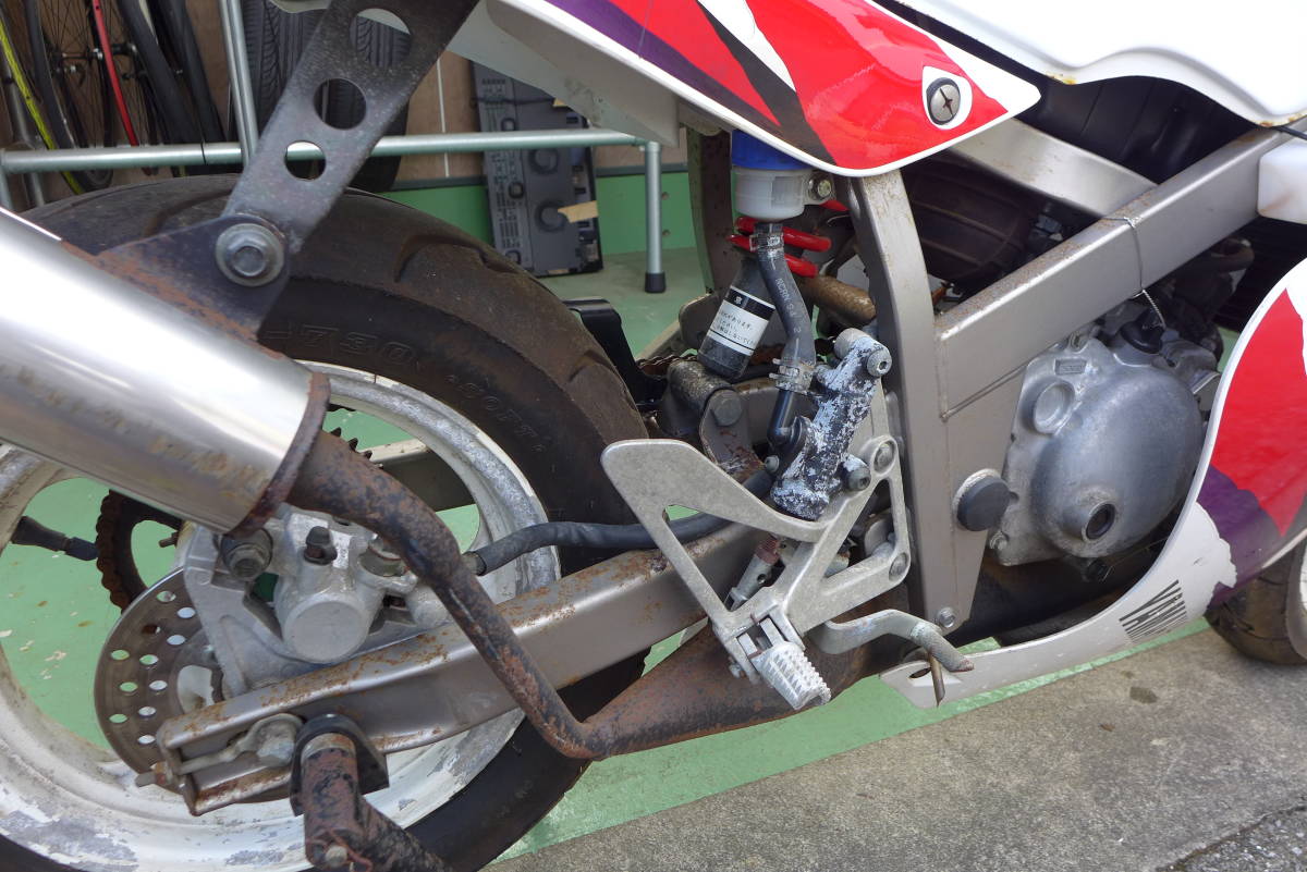 引取限定・静岡】ヤマハ TZM50R レーサー 部品取り レストアベース 引取限定・静岡】ヤマハ TZM50R レーサー 部品取り レストアベース