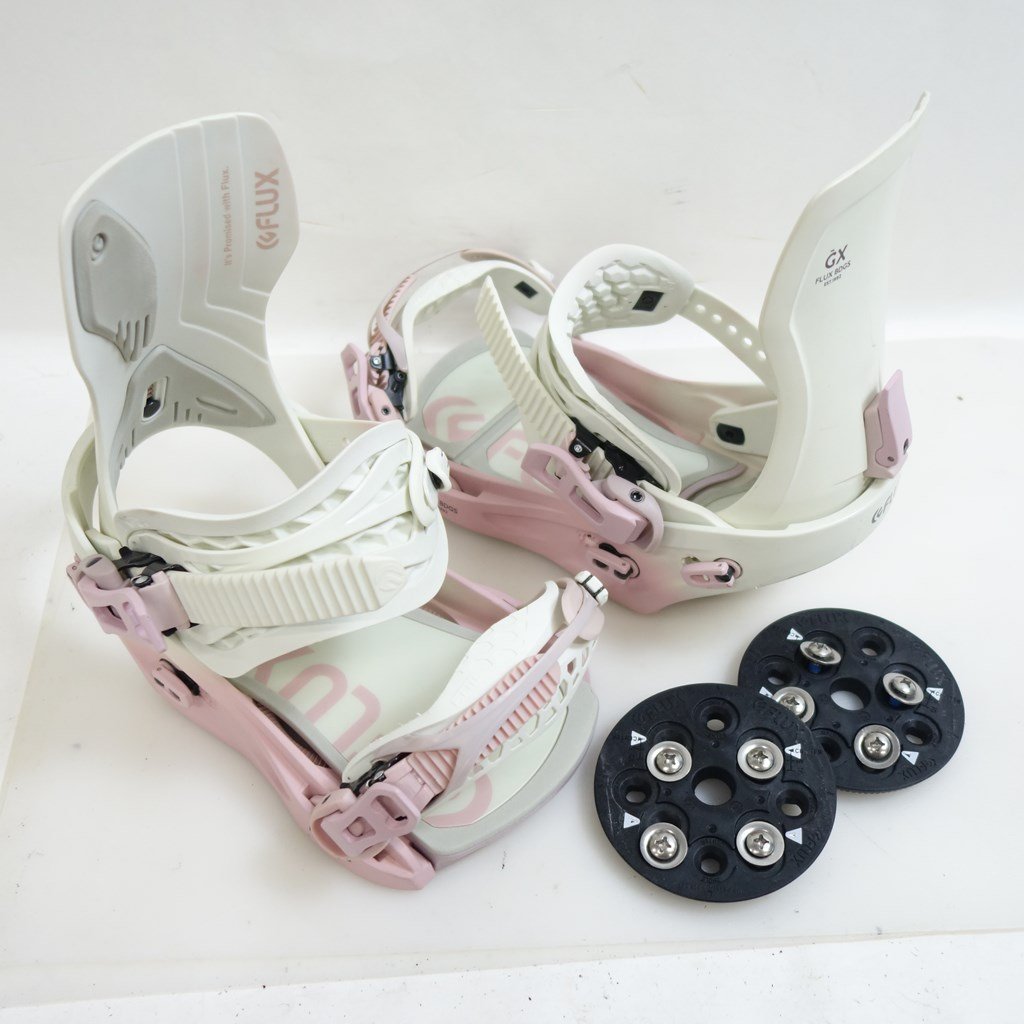 【美品】スノーボードセット（ブーツ・ケース付き）女性用 中古 21/22 FLUX GX レディースSサイズ スノーボードビンディング