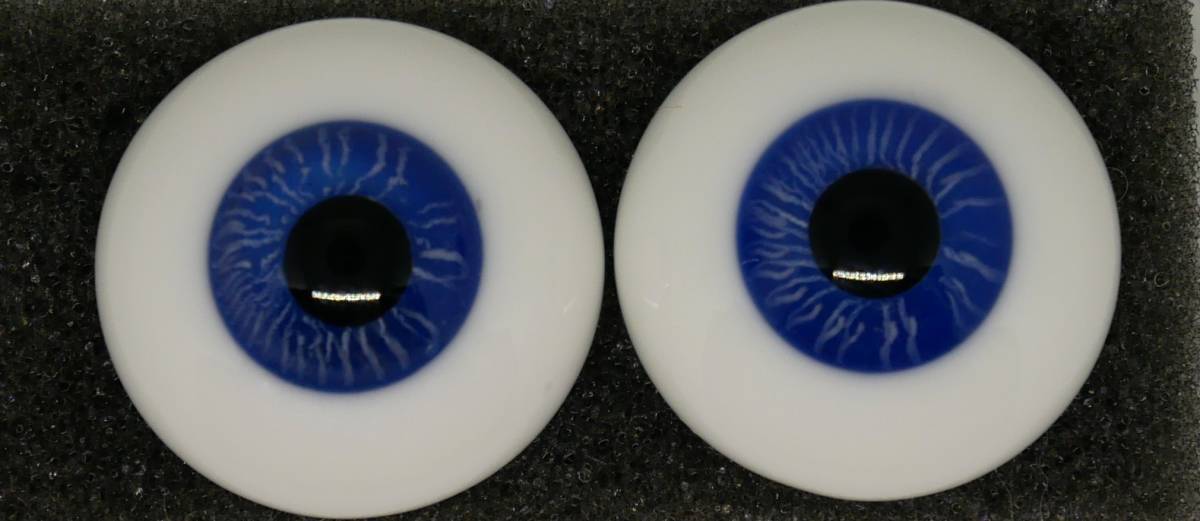 造形村グラスアイ　グラスアイ　２２ｍｍ　２２ミリ　ボークス　青系