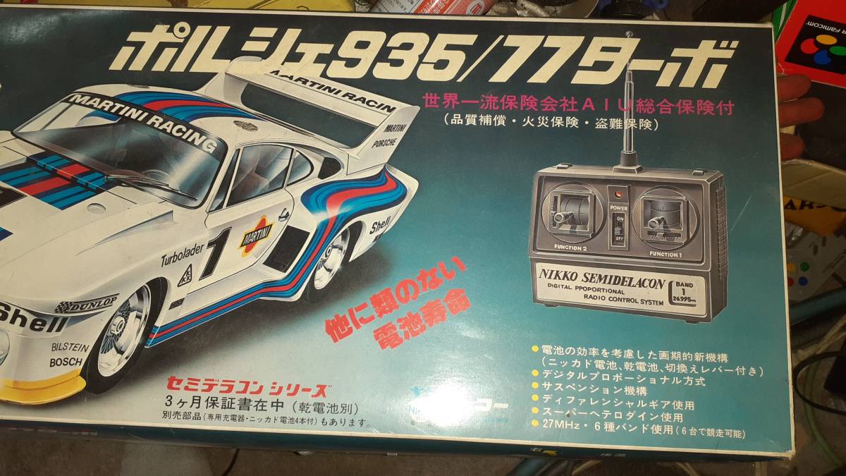 新品 NIKKO ニッコー ラジコン ポルシェ 935/77ターボ