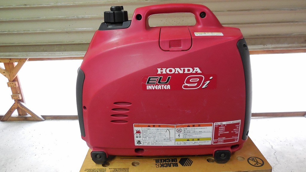 美品・動作良好】HONDA ホンダ eu9i インバーター発電機 8557 美品