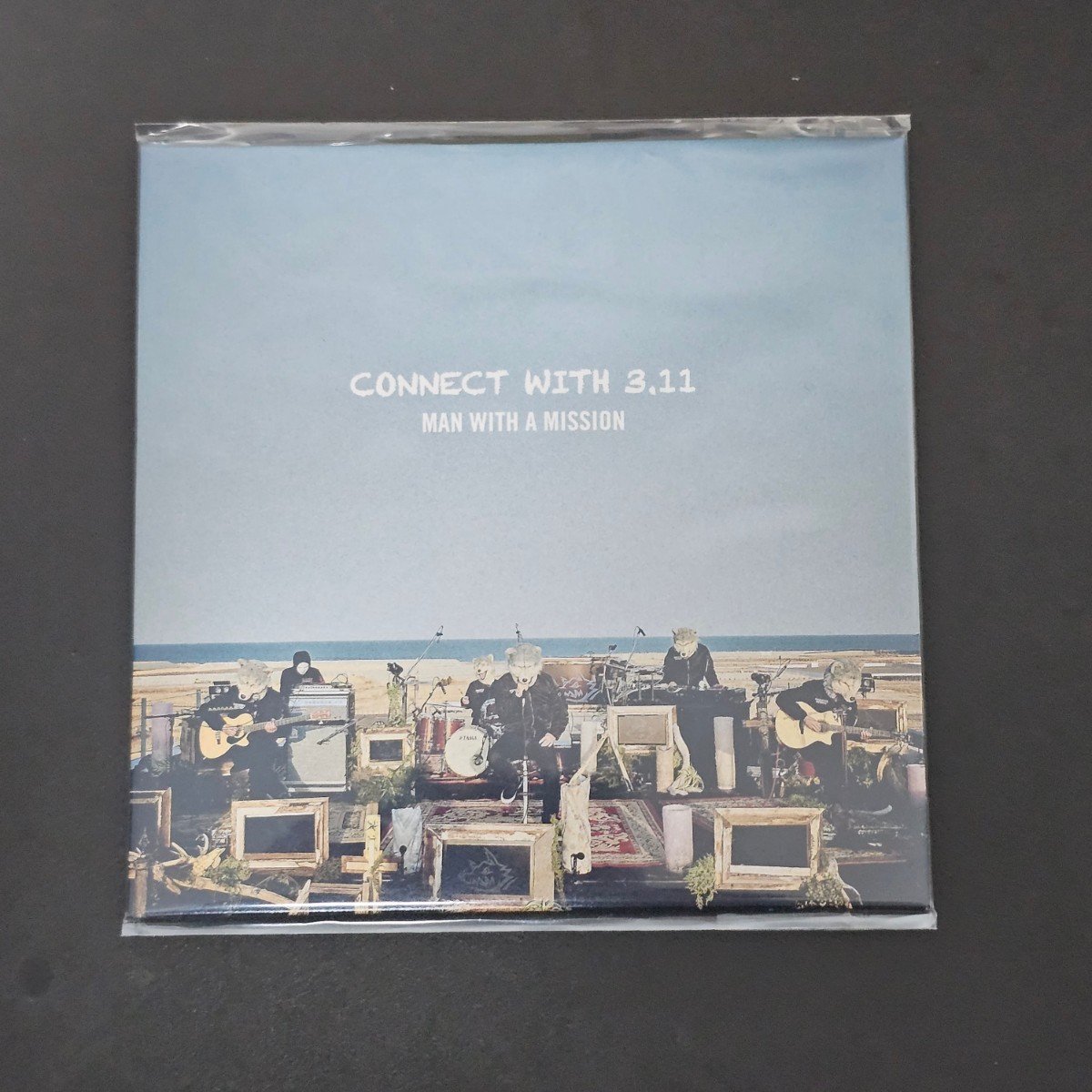 廃盤 CD MAN WITH A MISSION CONNECT WITH 3.11 マンウィズ WITH A MAN
