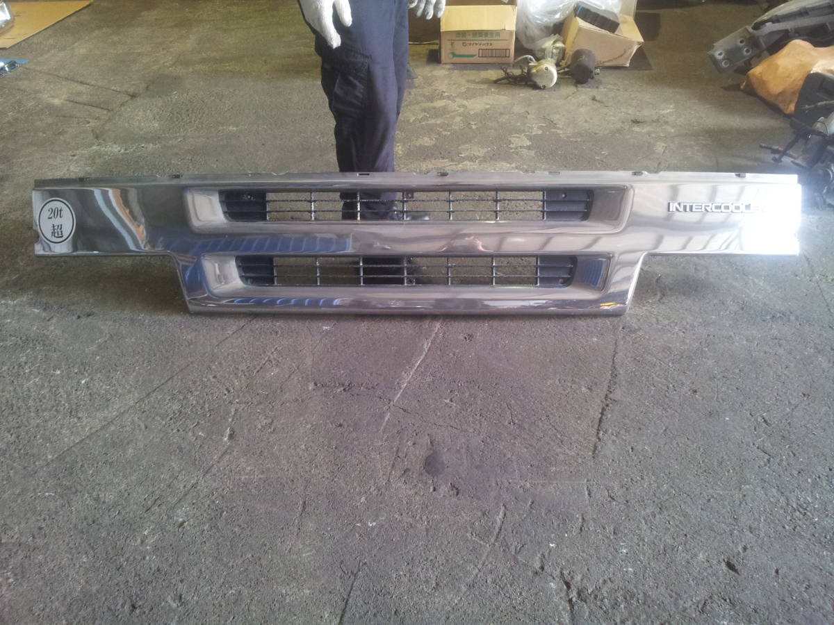 三菱 　ふそう 　ザ・グレート　当時物　メッキ　 フロントグリル　 R5-9-16