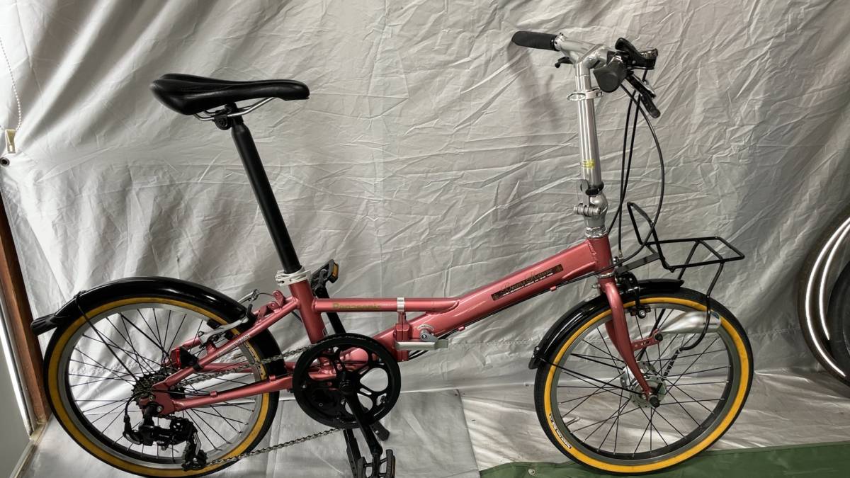 Panasonic(DAHON) 20インチ 7速 ハブダイナモオートライト Wレッグスタンド 折りたたみ自転車