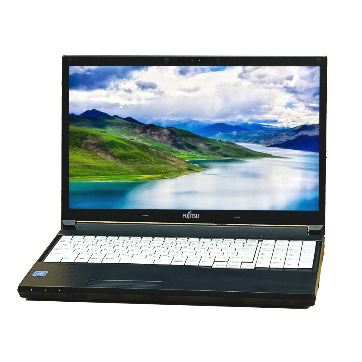 [Windows 11 PRO+ Office ] 中古 ノートパソコン 富士通 A577 [CPU C 3865U/ メモリ 6GB/SSD128GB] 管理番号982